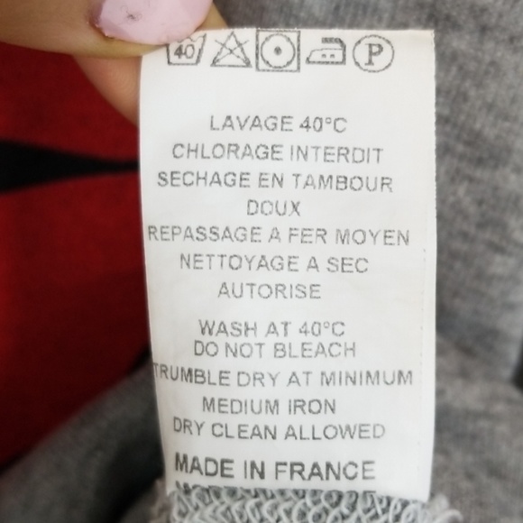 Diab'Less Made in France 100% Cotton Lips Sweater - Picture 5 of 5